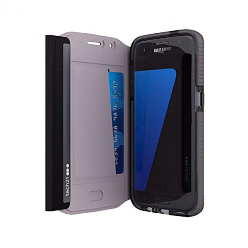 tech21 Evo Frame Wallet pro Samsung Galaxy S6 Edge Black